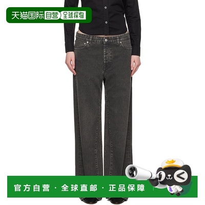 1h可退 香港直邮潮奢 Our Legacy 女士 黑色 Treble Cut 牛仔裤 W