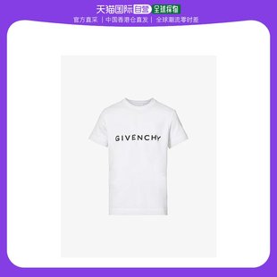 品牌印花圆领平纹针织棉 香港直邮潮奢 男士 Givenchy 恤