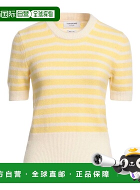 香港直邮Thom Browne 汤姆 布朗 女士 毛衣 yellow黄色 舒适时尚