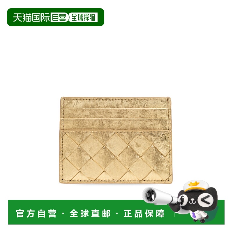 香港直邮BOTTEGA VENETA 女士卡包 796324V5XF18472 CO 金色