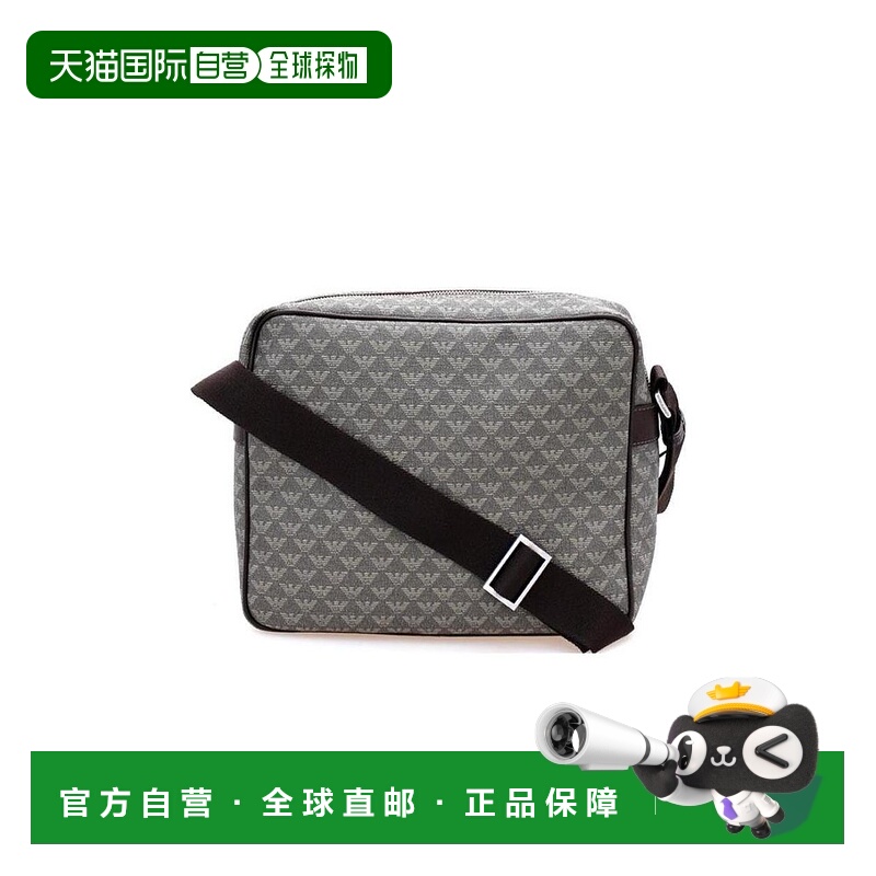 香港直邮Emporio Armani 徽标细节斜挎包 Y4M004YH606