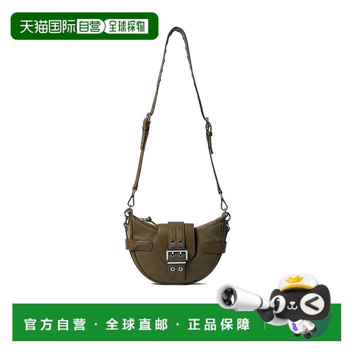 香港直邮Ganni 拉链单肩包 A6363斜挎包
