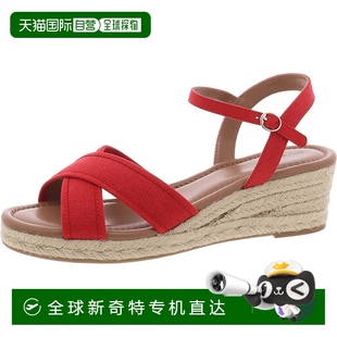 Open Insole co.Leah 自營 Womens San Padded style Toe Wedge