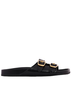 CHLOÉ 女士凉鞋 C25S08PQJ001 SS2025 黑色 POLLY 拖鞋