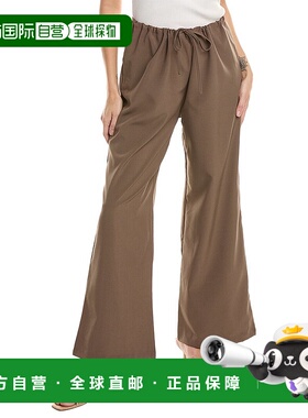 自营 Avantlook 裤子 - 棕色 美国奥莱直发阔腿裤喇叭裤休闲裤