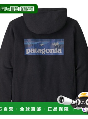 日潮跑腿patagonia巴塔哥尼亚 徽标 uprisal 连帽衫 INBK XL 3966