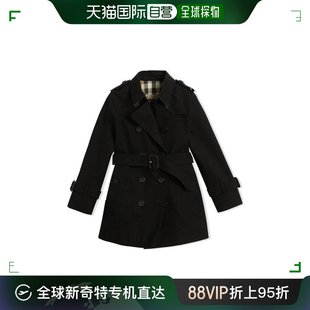 香港直邮BURBERRY 女童大衣 99新未使用 80043471