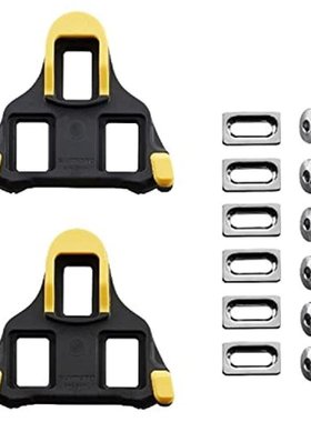 日本直邮禧玛诺 自行车锁踏夹板套 SPD-SL用 SM-SH11 黄色