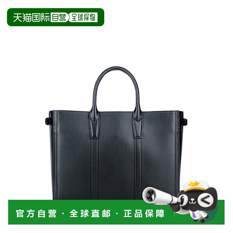 香港直邮CELINE 男士斜挎包 116273FGA38SI CO 黑色 中号 CABAS单