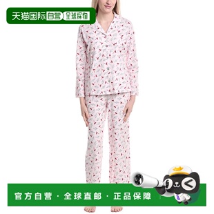 自营Carole Hochman 2pc Pajama Set - pink 美国奥莱直发