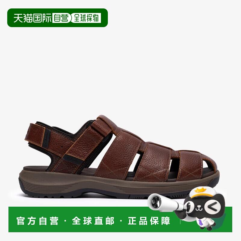 加拿大直邮Clarks Guideview Cove 男式凉鞋与人字拖图片