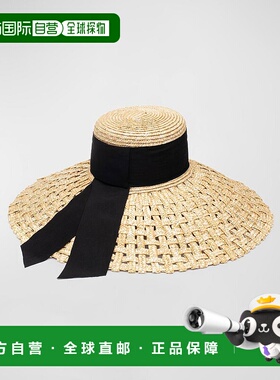 1h可退 【美国直邮】Eugenia Kim Mirabel 天然草编宽檐太阳帽