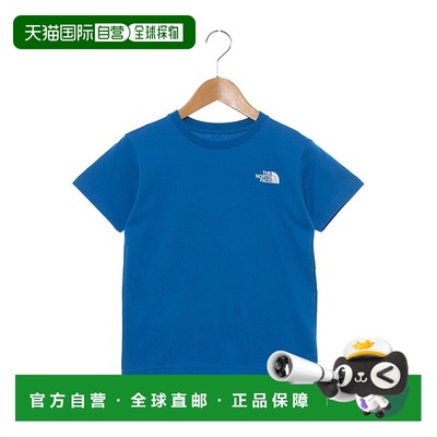 日本直邮 Junior Outdoor 半袖后背方形logoT恤 NTJ32538 儿童短T