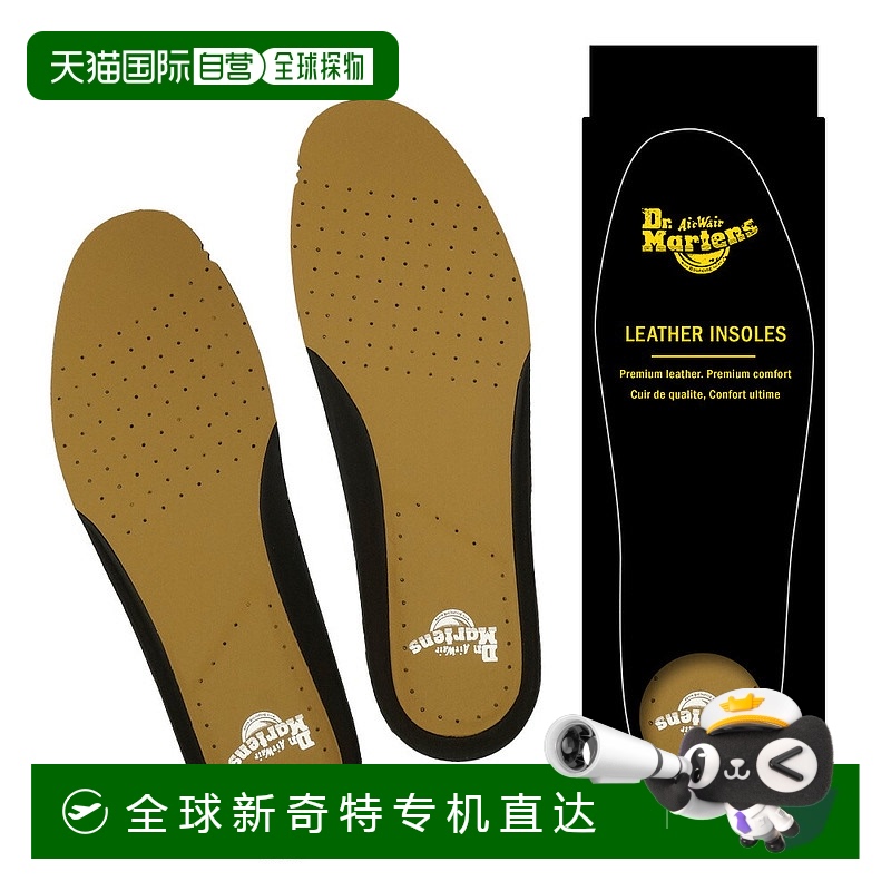 日本直邮Dr.Martens 鞋垫 真皮鞋垫 AD066201 防堵舒适牛皮 Dr.Ma