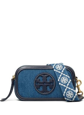TORY BURCH - Women Miller Denim Mini Crossbody Bag