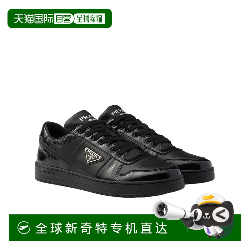 1h可退 香港直邮PRADA 男士专项运动鞋 2EE364038F0002BLACK AW20