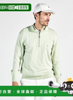 日本直邮Munsingwear 美国海岛棉半拉链针织衫 [M01871EM013149]