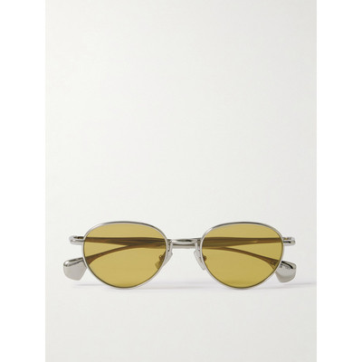 Bottega Veneta 葆蝶家 女士 圆框镀银太阳眼镜 BV1396SSILVER