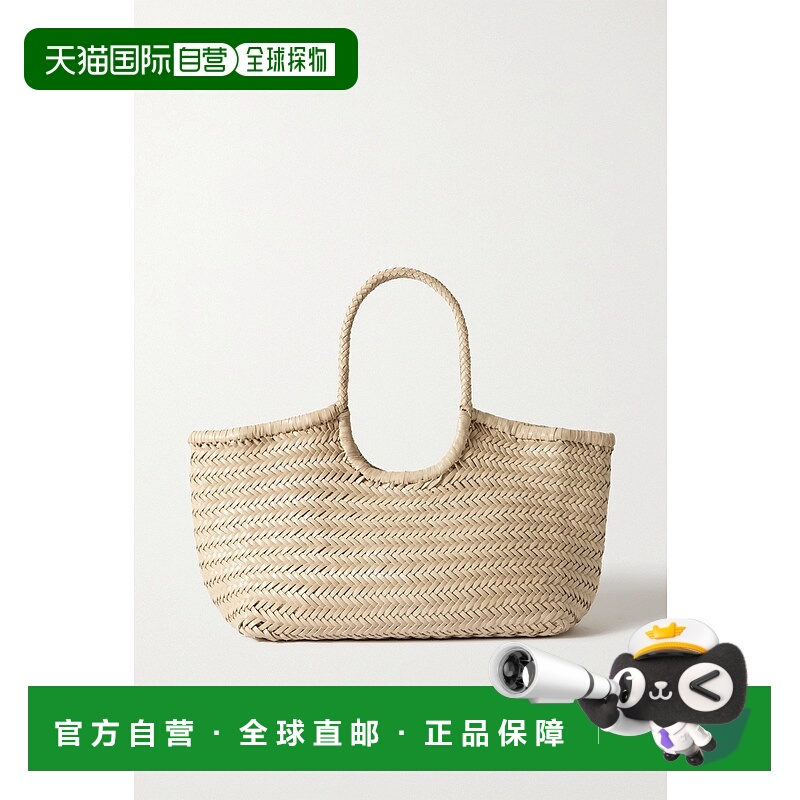 1h可退 香港直邮潮奢 DRAGON DIFFUSION 女士 Nantucket 编织皮革