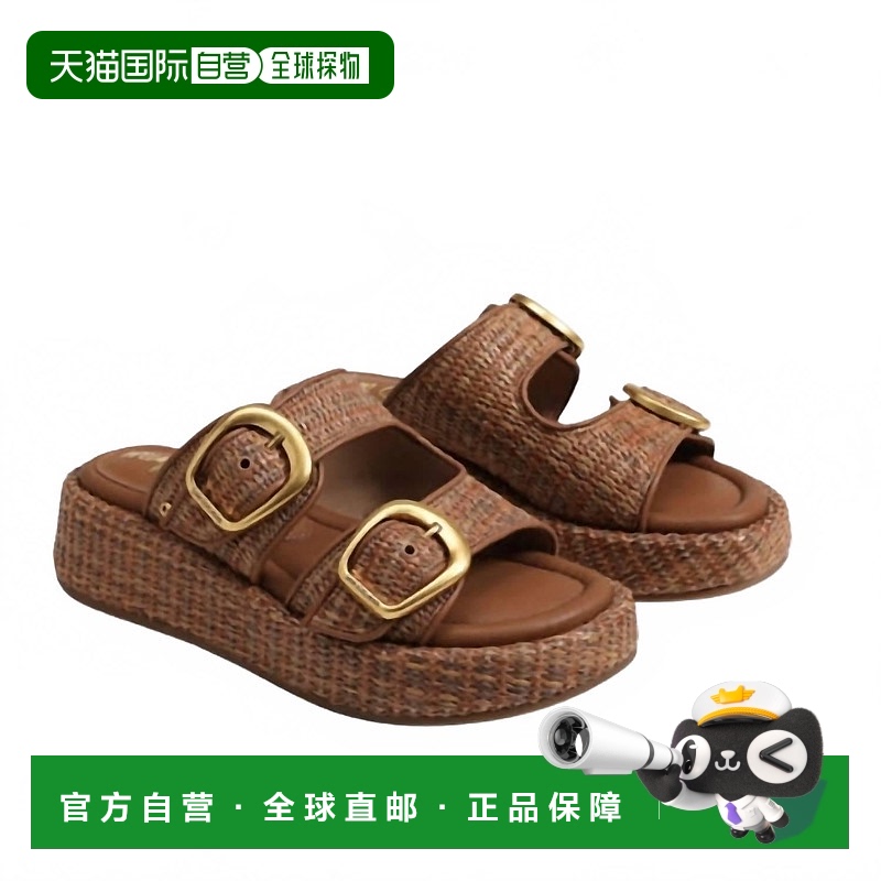 自营 sam edelman女士Nerissa真皮凉鞋 - 皮革 美国奥莱直发