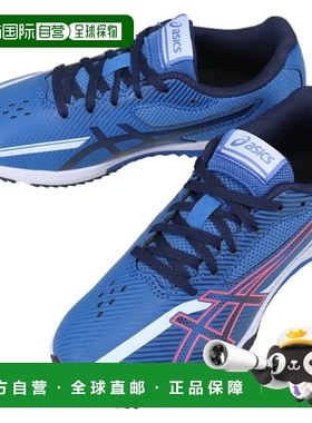 日本直邮ASICS 儿童 Laser Beam SK-B 运动鞋蓝色/霓虹红1154A210