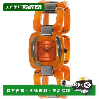 自营Nixon女式Sisi Marmalade橙色表盘手表-橙色 美国奥莱直发