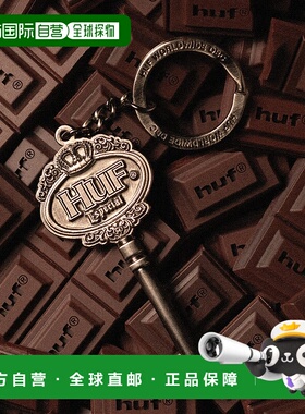 1h可退 日本直邮HUF 男女同款艺术风格钥匙扣 25M_AC80361