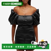 黑色结饰连衣裙 1h可退 F8456 甘尼 女士 香港直邮潮奢 GANNI