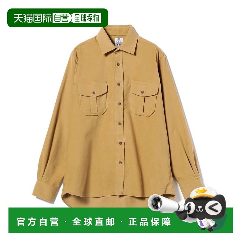 1h可退 日本直邮CORDINGS男士秋冬毛绒感双口袋衬衫 适合日本人体,男装,衬衫,淘宝优惠券,粉丝福利购,淘宝优惠卷