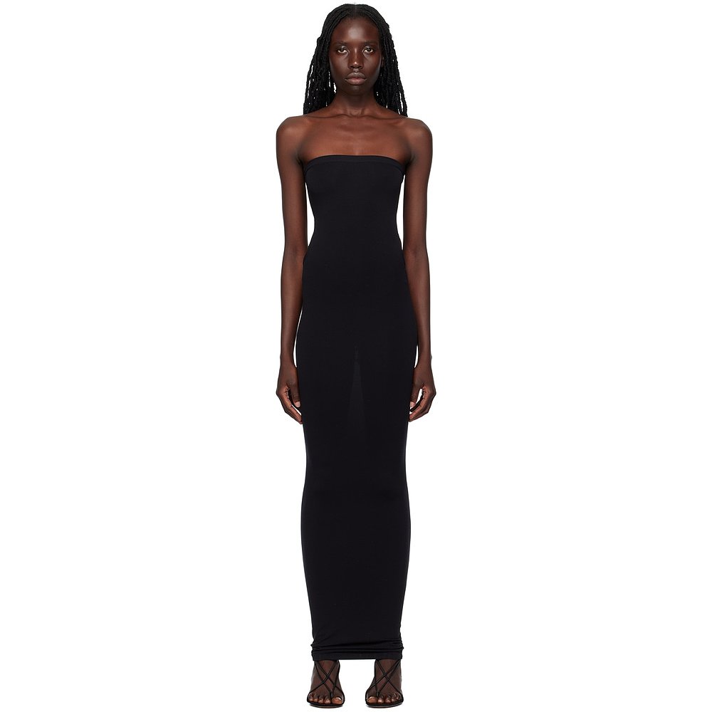 潮奢 Wolford 女士 黑色 Fatal Cutout 连衣裙 50796