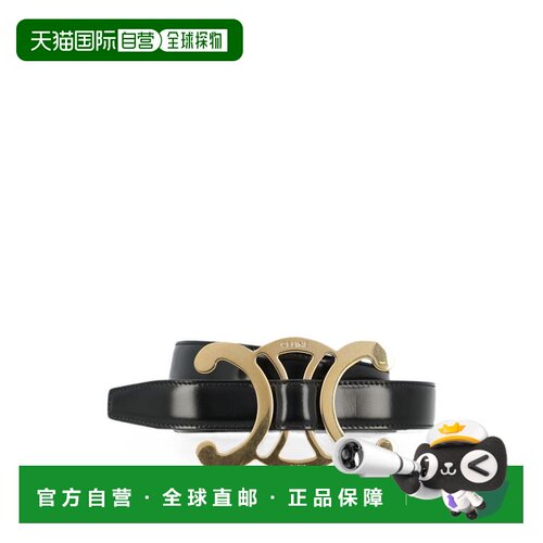 香港直邮CELINE 女士腰带 B10AD3A0138NO AW2026 黑色
