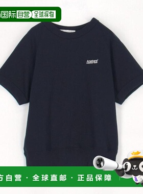 1h可退 日本直邮AMERICANA 女装 纯棉短袖落肩卫衣 BRF-800A/3 34