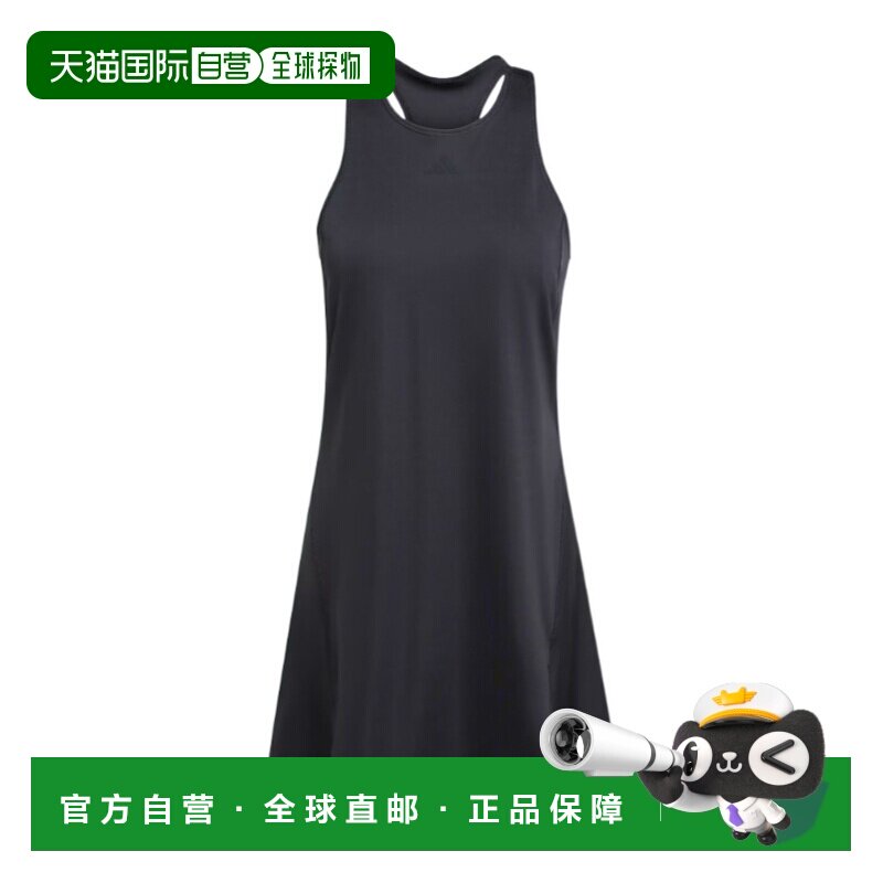 香港直邮ADIDAS 女士连衣裙 KF0972 SS2026 黑色 俱乐部网球 CLIM