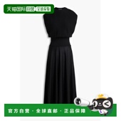 香港直邮潮奢 alaia 女士 1h可退 羊毛中长连衣裙 AA9R24956M9229