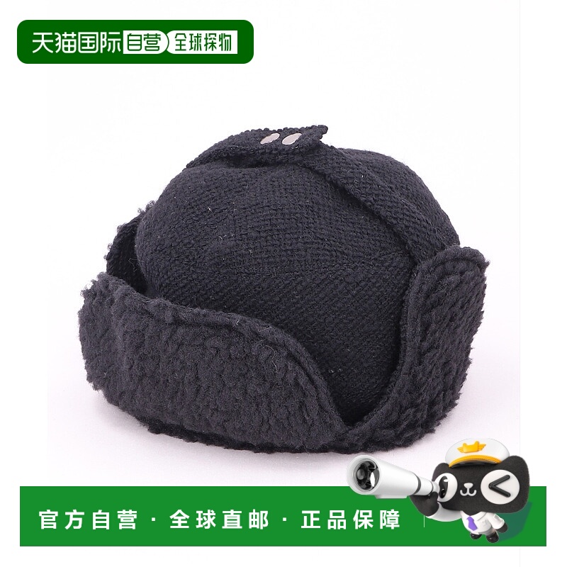 1h可退 日本直邮CA4LA 男女同款羊毛 飞行帽 耳罩设计保暖冬帽 TA