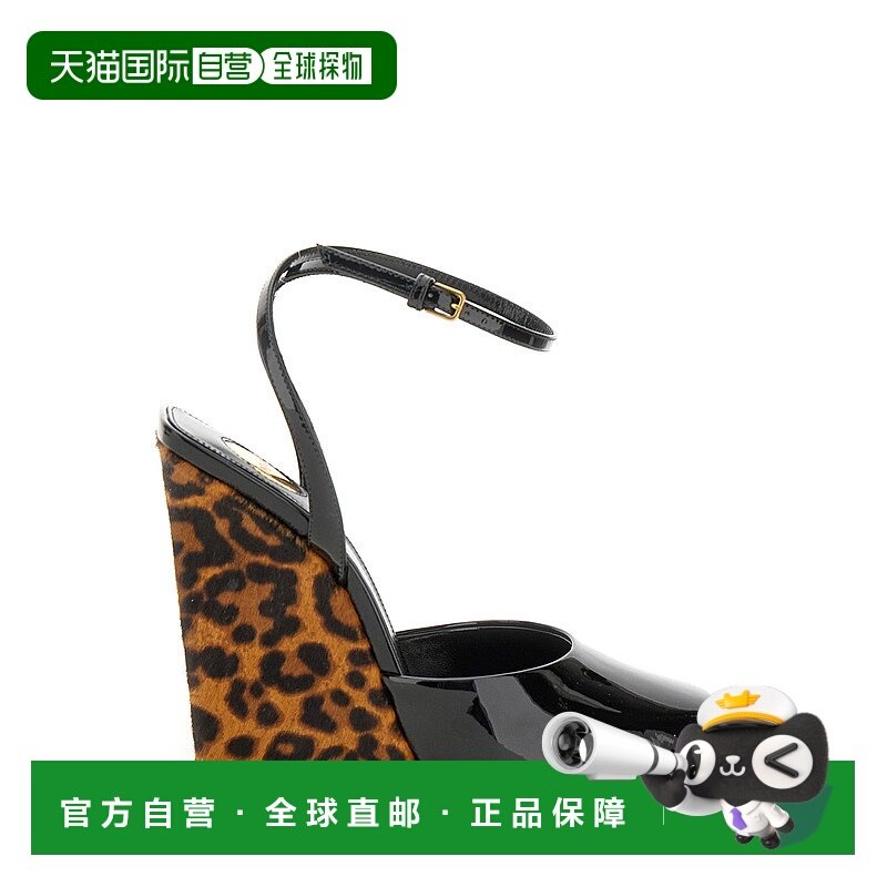 1h可退 香港直邮潮奢 Saint Laurent 圣罗兰 女士 Scandale 坡跟