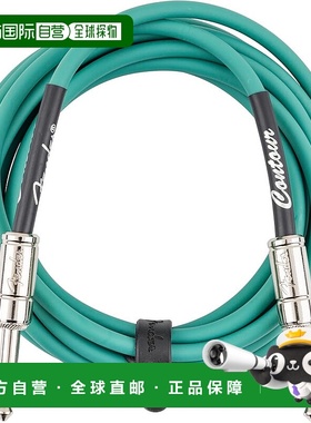 【日本直邮】芬德 Contour 10 英尺（约 3 米）电缆 Sherwood Gre