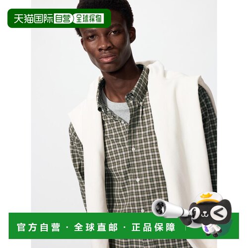 日本直邮【日本直邮】UNIQLO男女同款衬衫480649-56优衣库
