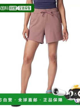 自营Columbia Trek French Terry Shorts Women's Fig Mid-Rise L