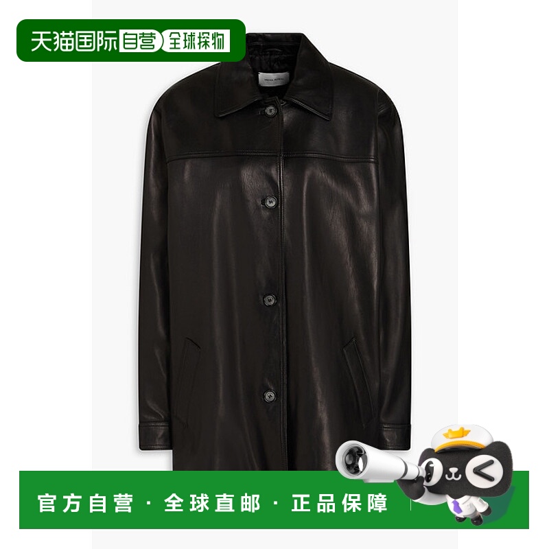 香港直邮magda butrym 女士 皮革夹克 PF24LEATHER06JACKETBLACK