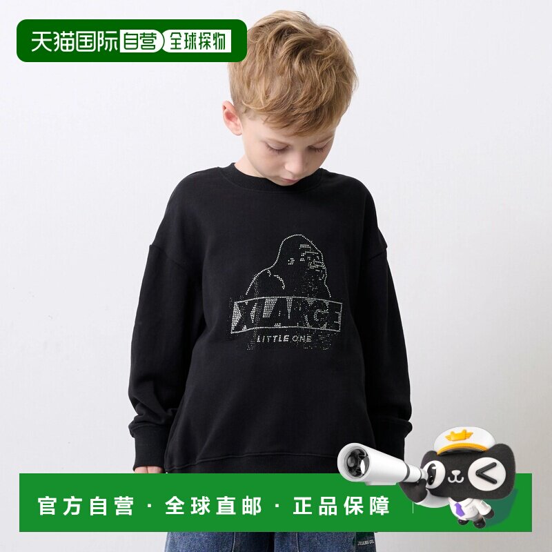 日本直邮NARUMIYA 特大号 儿童款(XLARGE KIDS) 线条石OG运动衫图片