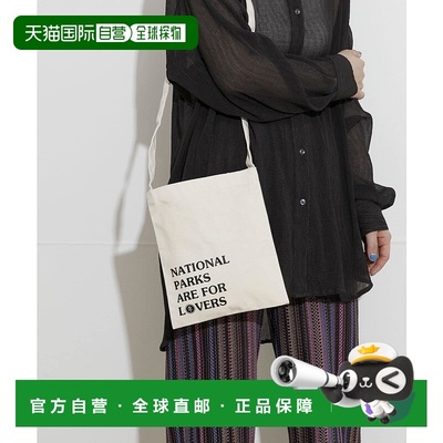 1h可退 日本直邮PARKS PROJECT 男士帆布迷你斜挎包 PP21SU009T23