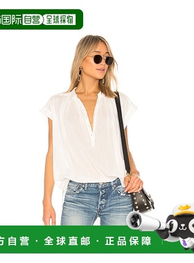 香港直邮NILI LOTAN 女士 Normandy 衫 15F white白色 舒适时尚