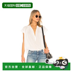 香港直邮NILI LOTAN 女士 Normandy 衫 15F white白色 舒适时尚