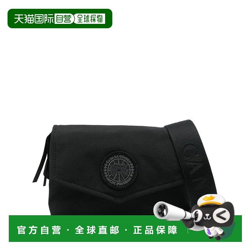 1h可退 香港直邮CANADA GOOSE 男士单肩包 8837U61 SS2025 黑色