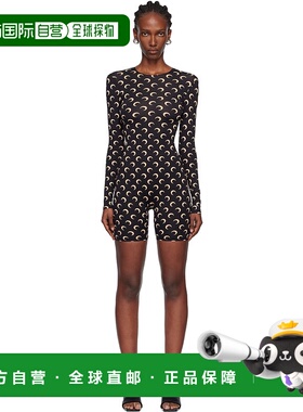 1h可退 香港直邮潮奢 Marine Serre 女士 黑色 Recycled Moon Jer