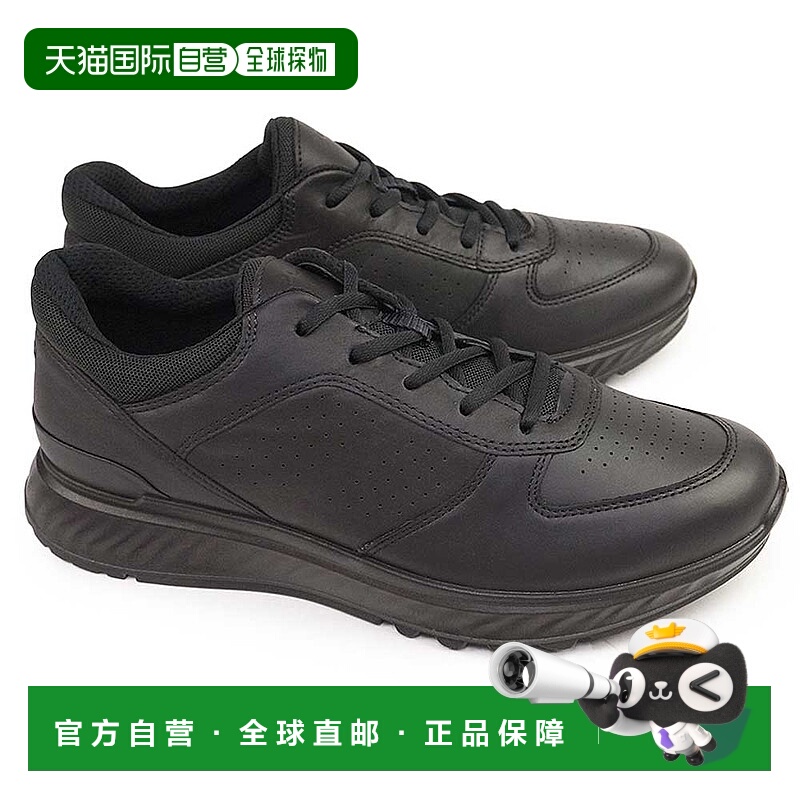 日本直邮ECCO 男士 Exostride M 皮革运动鞋835314真皮