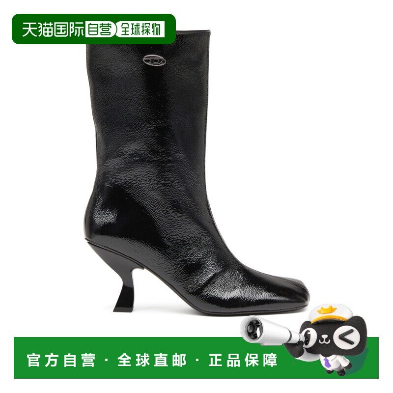 1h可退 香港直邮DIESEL 女士靴子 Y03820P8880T8013 SS2026 黑色