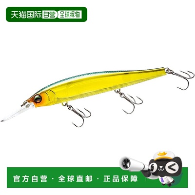 【日本直邮】DUEL仿生饵 L-Bass Jerkbait 中慢速浮动 110毫米 金