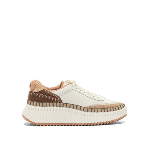 CHLOÉ 女士运动鞋 CHC24S00RBD6J8BEIGE SS2026 浅棕色